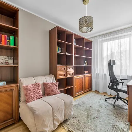 Appartamento Szczesliwice - Office, Balcony And Parking - By Rentujemy