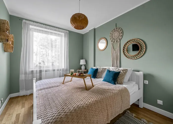 Szczesliwice - Office, Balcony And Parking - By Rentujemy شقة وارسو